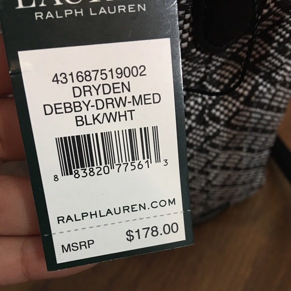 NWT! Ralph Lauren bucket bag - Picture 4 of 7